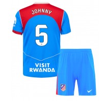 Atletico Madrid Johnny Cardoso #5 Koszulka Trzecia dzieci 2025-26 Krótki Rękaw (+ krótkie spodenki)